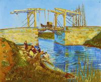 Gogh, Vincent van - Drawbridge with carriage